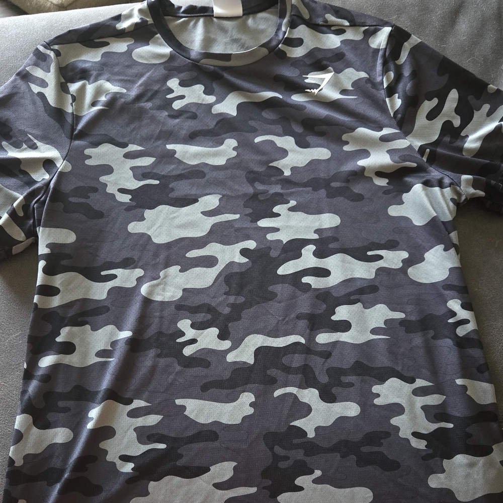 Men's Gymshark Camouflage T-Shirt